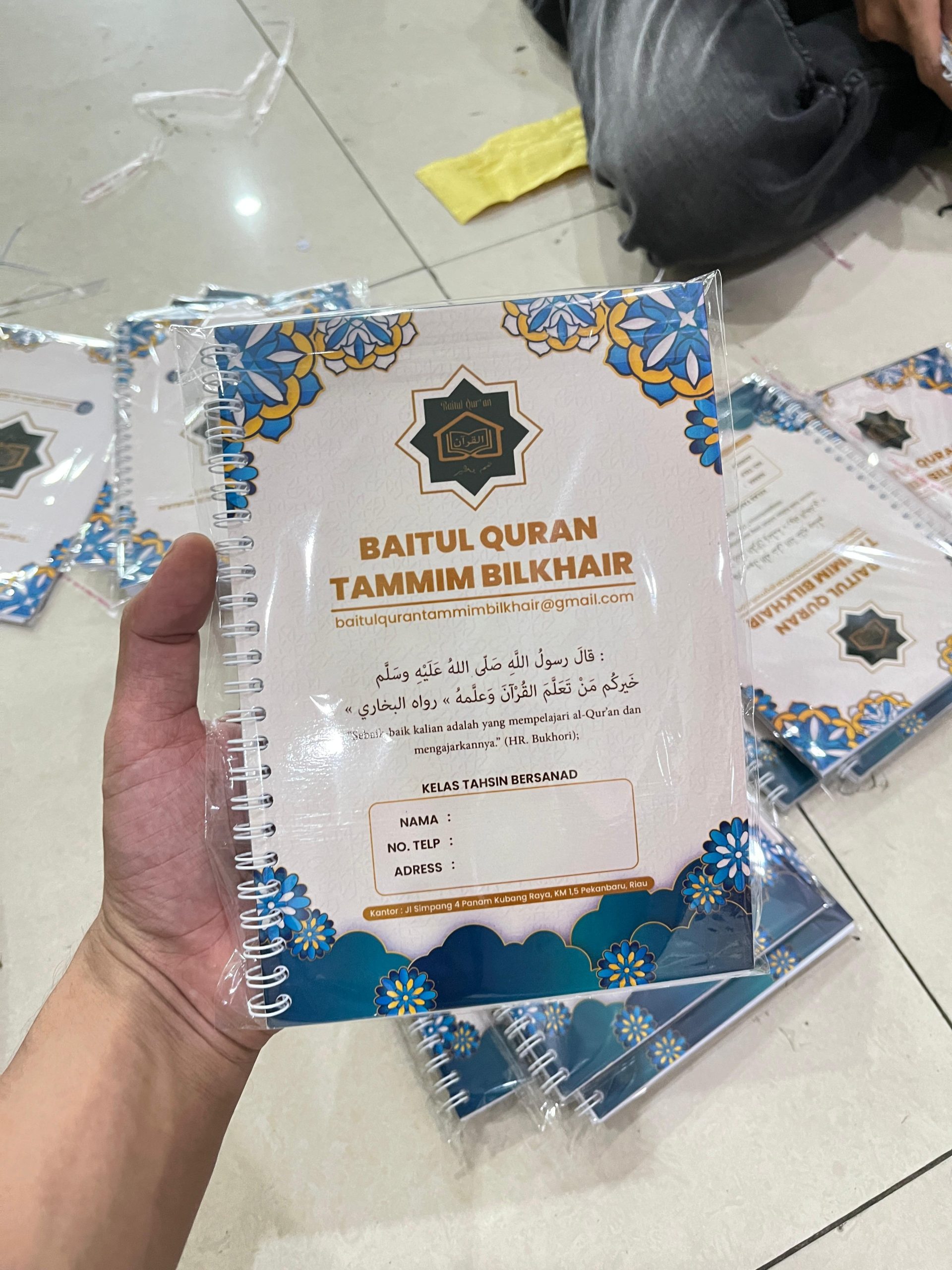 cetak buku spiral Pekanbaru